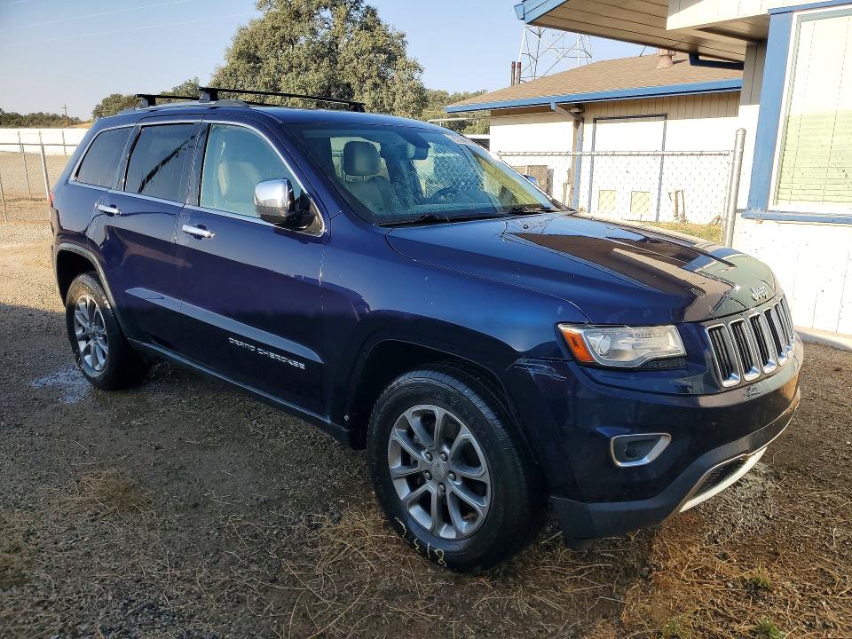 2014 Jeep Grand cherokee VIN 1C4RJFBG2EC156418 COPART salvage auction — FRONT END, CA - DIS/DLR/EXP ONLY CLEAN TITLE (P), sold $3,150 on 2026-08-18 (photo 4)
