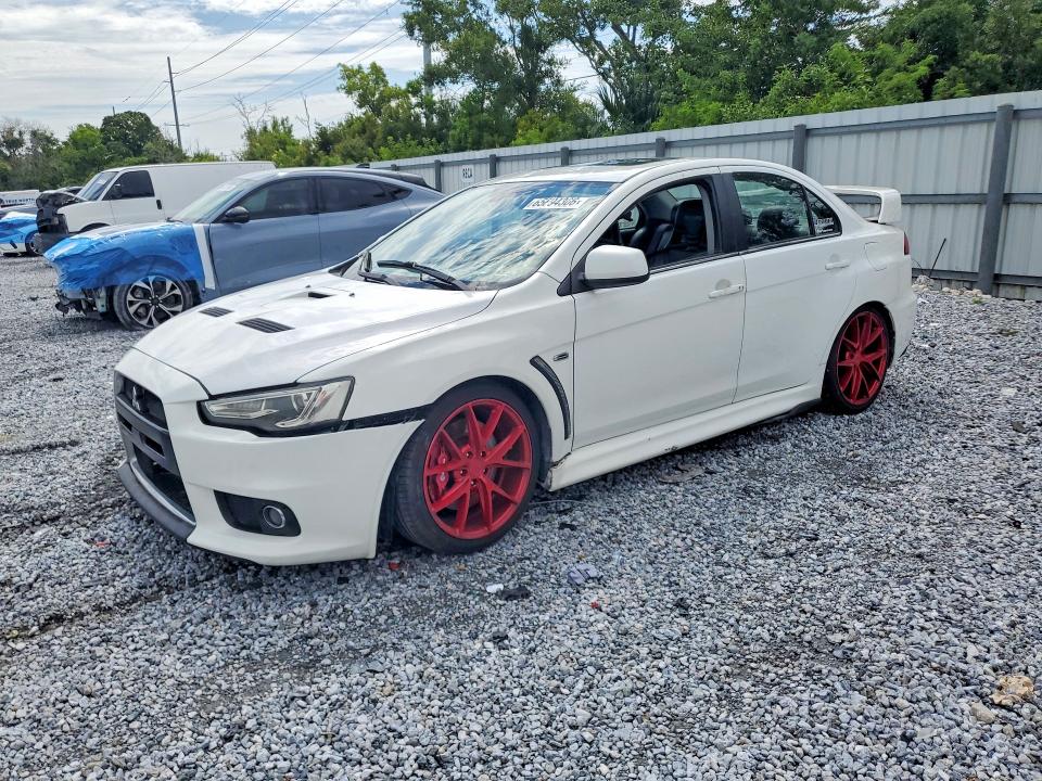 2013 Mitsubishi Lancer VIN JA32W5FV2DU011733 — COPART salvage auction photo