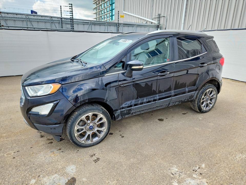 2019 Ford Ecosport VIN MAJ6S3KL6KC259242 — COPART salvage auction photo