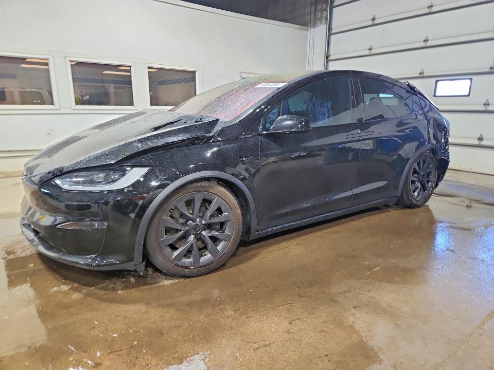 2024 Tesla Model x VIN 7SAXCDE54RF444663 — COPART salvage auction photo