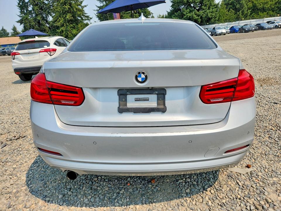 2018 BMW 3 series VIN WBA8E5G56JNV01754 COPART salvage auction — FRONT END, WA - BILL OF SALE, sold $1,300 on 2026-08-14 (photo 6)