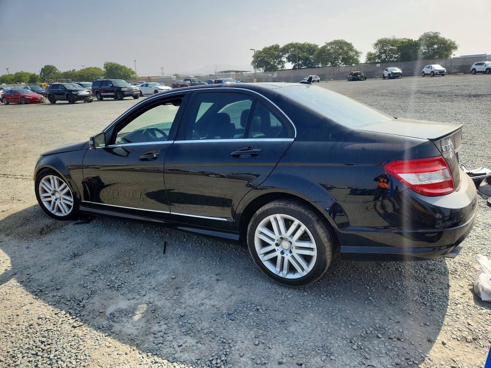 2011 Mercedes-benz C class VIN WDDGF5EB9BR158202 COPART salvage auction — FRONT END, CA - DIS/DLR/EXP ONLY CLEAN TITLE, sold $775 on 2026-08-14 (photo 2)