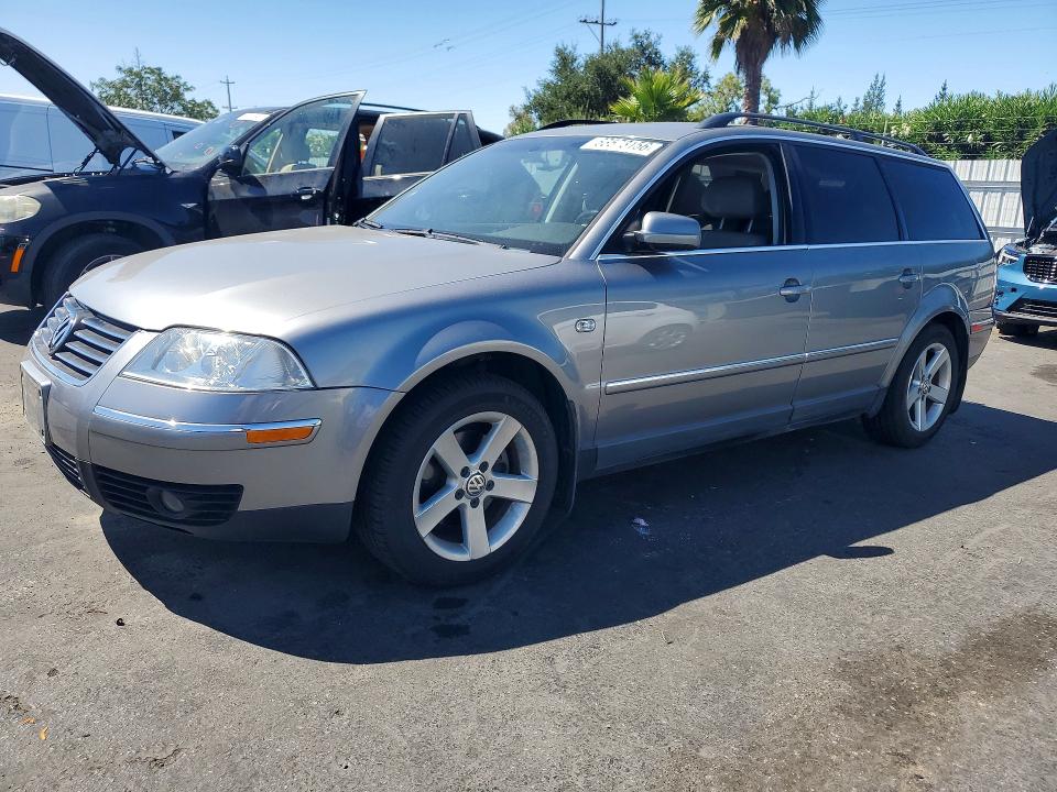 2004 Volkswagen Passat VIN WVWWH63B94E126062 COPART salvage auction — FRONT END, Ca - Salvage Certificate, sold $90 on 2026-08-18 (photo 1)