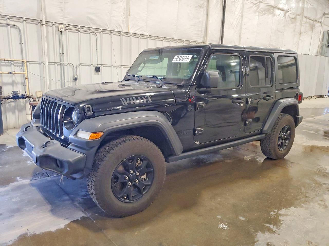 2020 Jeep Wrangler VIN 1C4HJXDG9LW247681 — COPART salvage auction photo