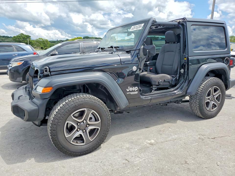 2020 Jeep Wrangler / VIN 1C4GJXAN4LW227143 COPART salvage auction — MINOR DENT/SCRATCHES, Il - Certificate Of Title (P), sold $1,550 on 2026-08-10 (photo 1)
