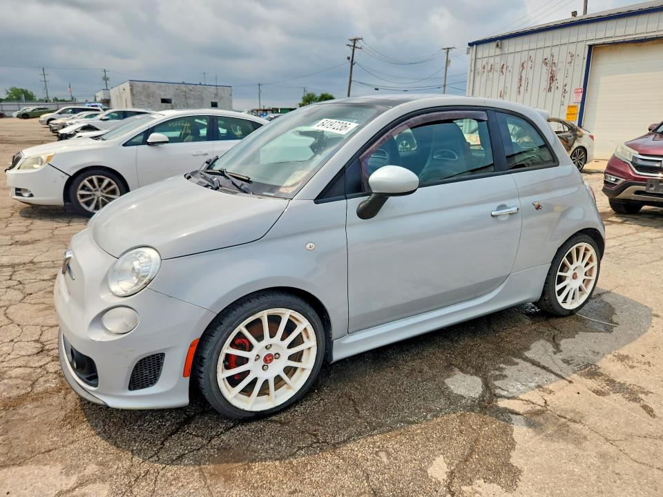 2016 Fiat 500 VIN 3C3CFFFH3GT184461 COPART salvage auction — WATER/FLOOD, In - Certificate Of Title, sold $2,850 on 2026-09-16 (photo 1)