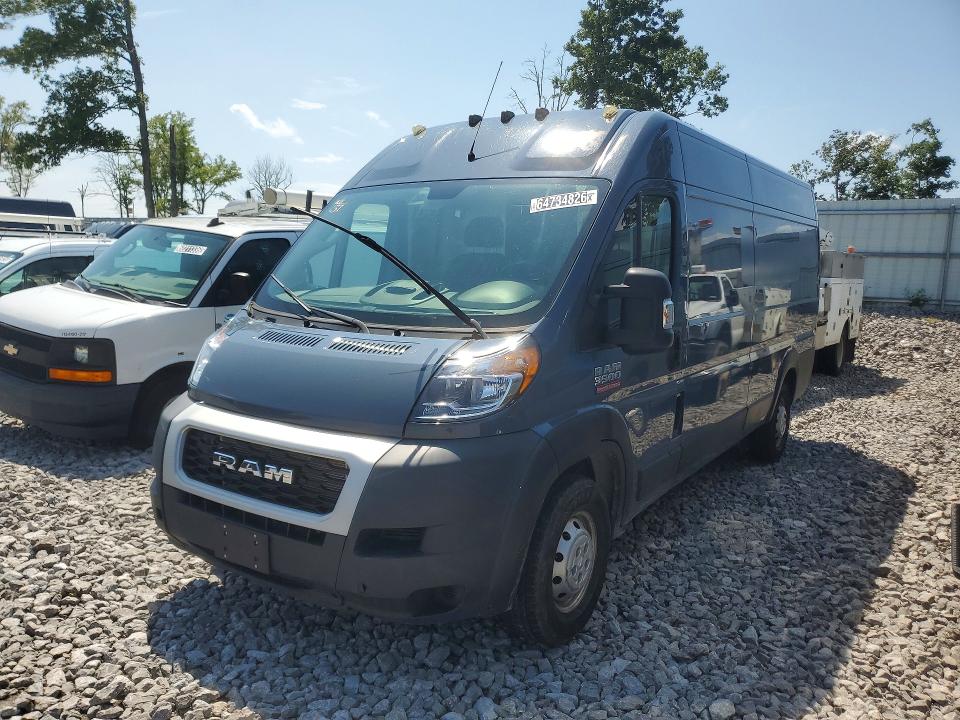 2020 Ram Promaster 3500 VIN 3C6URVJG0LE144733 — COPART salvage auction photo
