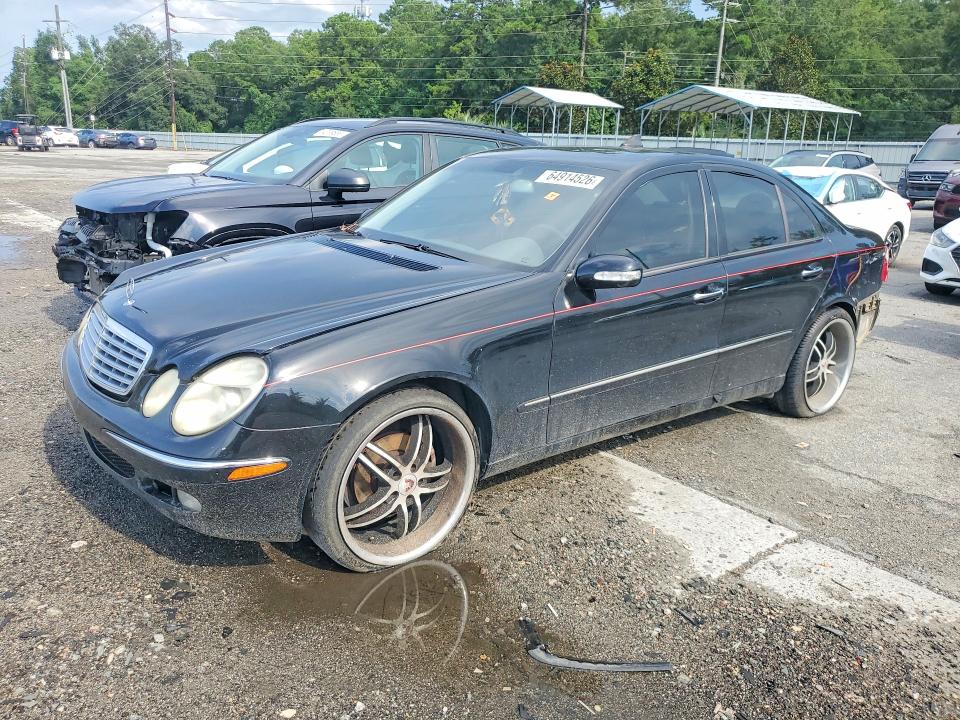 2003 Mercedes-benz E-klasse VIN WDBUF65J63A179226 COPART salvage auction — REAR END, GA - CERT OF TITLE-SALVAGE (P), sold $400 on 2026-08-20 (photo 1)