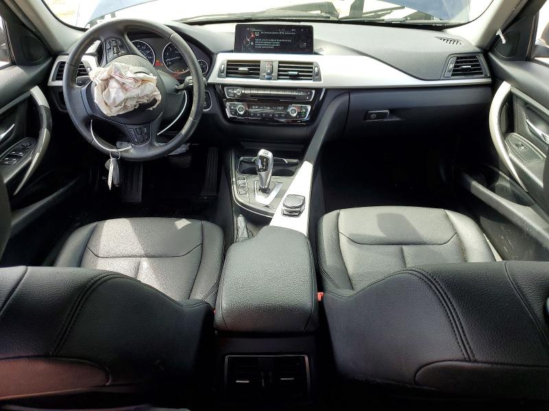 2016 BMW 3er VIN WBA8E5G59GNU21440 COPART salvage auction — FRONT END, NY - MV-907A SALVAGE CERTIFICATE, sold $325 on 2026-08-17 (photo 8)