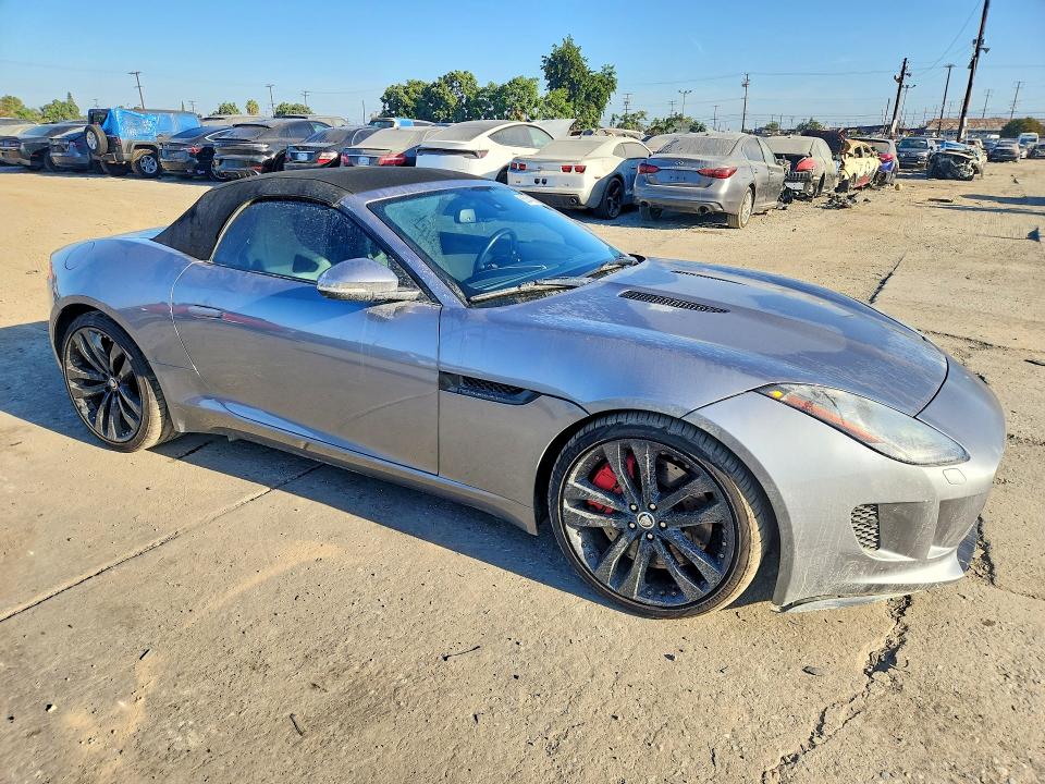 2014 Jaguar F-type VIN SAJWA6FC5E8K06307 COPART salvage auction — SIDE, Ca - Salvage Certificate, sold $7,900 on 2026-09-14 (photo 4)