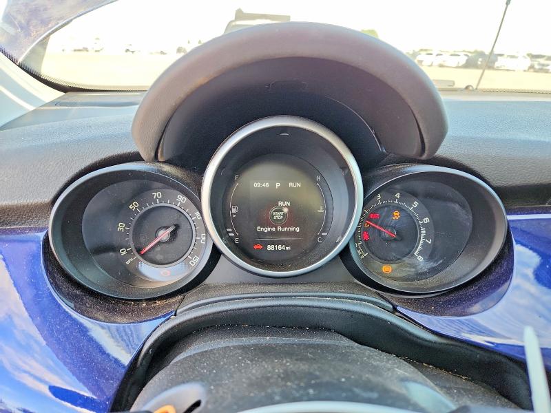 2017 Fiat 500 VIN ZFBCFYDB1HP616995 COPART salvage auction — ALL OVER, CA - SALVAGE CERTIFICATE, sold $225 on 2026-09-18 (photo 9)