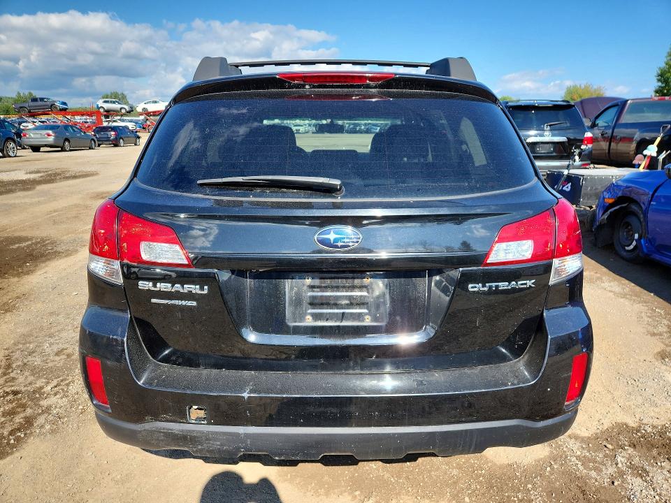 2011 Subaru Outback VIN 4S4BRGLC0B3368592 COPART salvage auction — SIDE, On - Permit No Brand - Unfit, sold $300 on 2026-09-10 (photo 6)