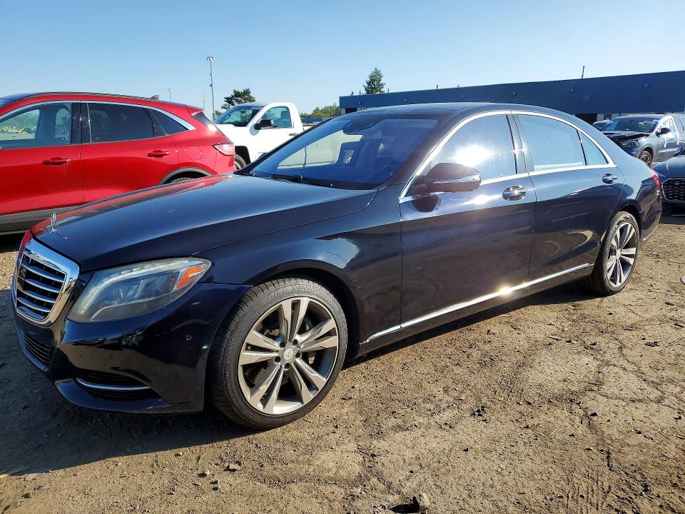 2015 Mercedes-benz S-klasse VIN WDDUG8FB3FA108142 COPART salvage auction — FRONT END, Salvage Title, sold $6,700 on 2026-08-14 (photo 1)