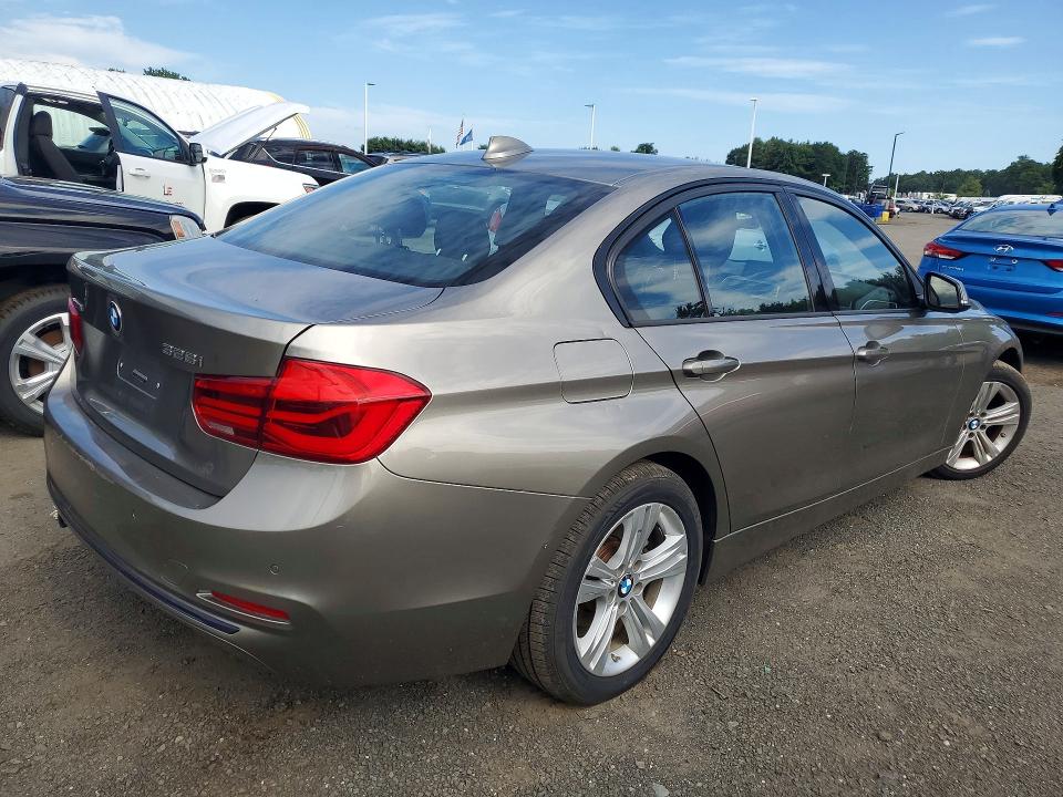 2016 BMW 3 series VIN WBA8E3G53GNU05187 COPART salvage auction — FRONT END, MA - CERT OF TITLE-SALVAGE (P), sold $1,350 on 2026-08-06 (photo 3)