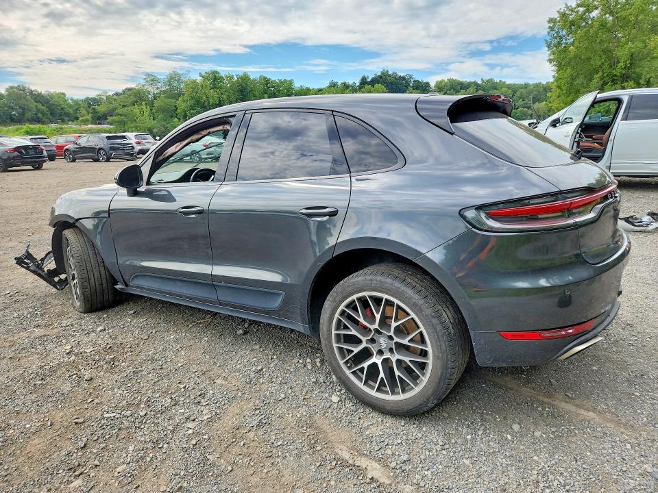 2020 Porsche Macan VIN WP1AA2A54LLB14009 COPART salvage auction — FRONT END, Ny - Mv-907A Salvage Certificate, sold $7,300 on 2026-08-11 (photo 2)