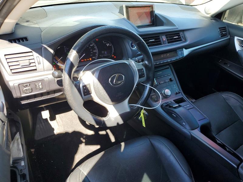 2012 Lexus Ct VIN JTHKD5BH2C2081295 COPART salvage auction — REAR END, Ca - Salvage Certificate, sold $1,750 on 2026-09-08 (photo 8)