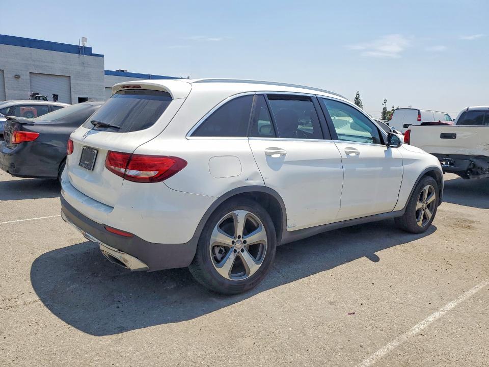 2017 Mercedes-benz Glc VIN WDC0G4JB6HF165041 COPART salvage auction — REAR END, Ca - Dis/Dlr/Exp Only Clean Title, sold $250 on 2026-08-13 (photo 3)