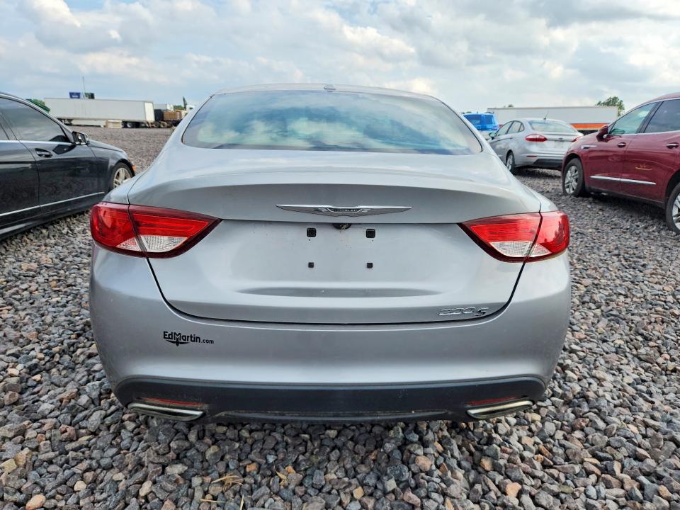 2015 Chrysler 200 VIN 1C3CCCBB2FN559716 COPART salvage auction — SIDE, In - Cert Of Title - Rebuilt Vehicl, sold $500 on 2026-09-15 (photo 6)