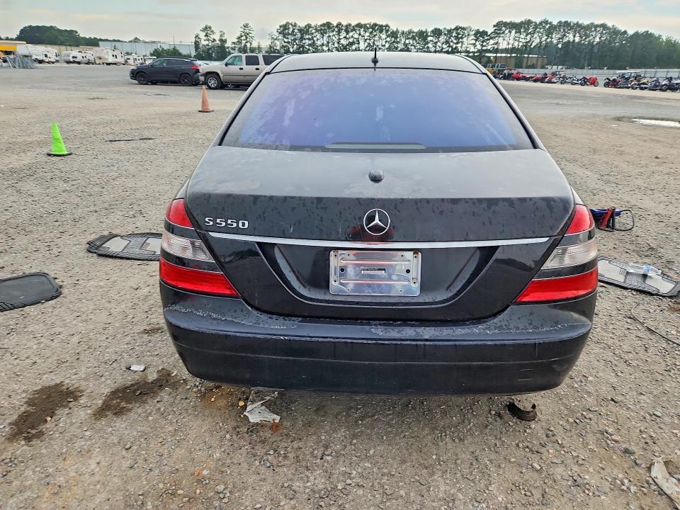 2007 Mercedes-benz S class VIN WDDNG71X67A061921 COPART salvage auction — MINOR DENT/SCRATCHES, MT - DEALER ONLY CLEAN TITLE, sold $225 on 2026-09-12 (photo 6)