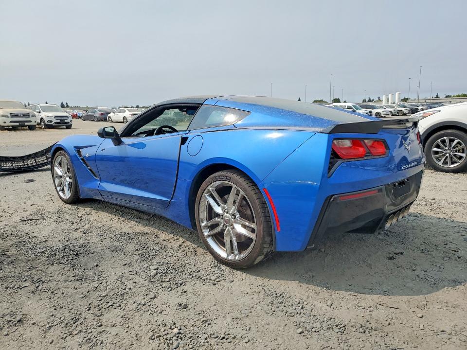 2015 Chevrolet Corvette Stingray VIN 1G1YK2D76F5118123 COPART salvage auction — FRONT END, Salvage Title, sold $21,100 on 2026-09-15 (photo 2)