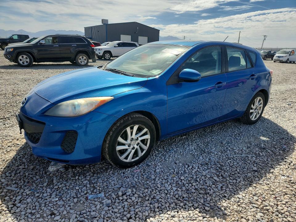 2012 Mazda 3 VIN JM1BL1L75C1680992 COPART salvage auction — MECHANICAL, Ut - Certificate Of Title, sold $750 on 2026-09-15 (photo 1)