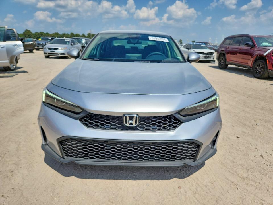 2025 Honda Civic VIN 2HGFE2F28SH600863 COPART salvage auction — NORMAL WEAR, FL - CERT OF TITLE SLVG REBUILDABLE (P), sold $7,700 on 2026-08-21 (photo 5)
