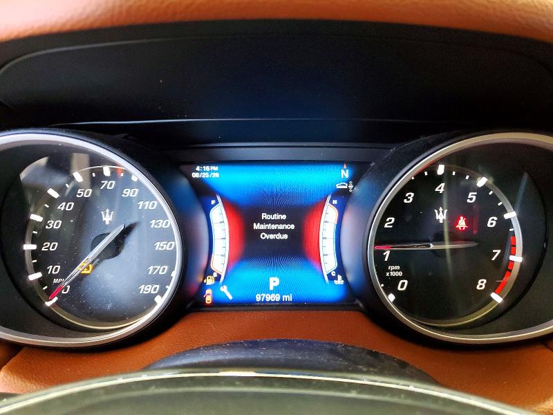 2017 Maserati Levante VIN ZN661YUA4HX241280 COPART salvage auction — MINOR DENT/SCRATCHES, VA - CERTIFICATE OF TITLE (P), sold $8,500 on 2026-09-03 (photo 9)