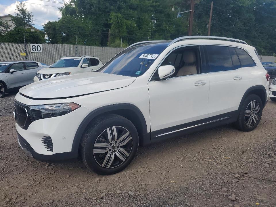 2023 Mercedes-benz Eqb VIN W1N9M0CB6PN051629 COPART salvage auction — SIDE, Pa - Certificate Of Salvage, sold $12,600 on 2026-09-16 (photo 1)