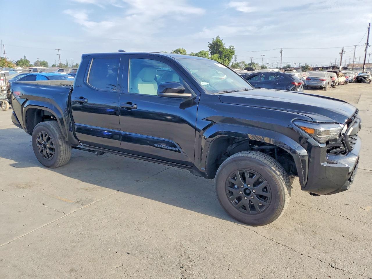 2025 Toyota Tacoma VIN 3TMLB5JN1SM169216 COPART salvage auction — Front End, CA - SALVAGE CERTIFICATE, sold $20,900 on 2026-08-20 (photo 4)