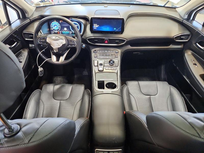 2022 Hyundai Santa fe VIN KM8S7DA24NU023207 COPART salvage auction — FRONT END, Ny - Mv-907A Salvage Certificate, sold $9,500 on 2026-08-24 (photo 8)