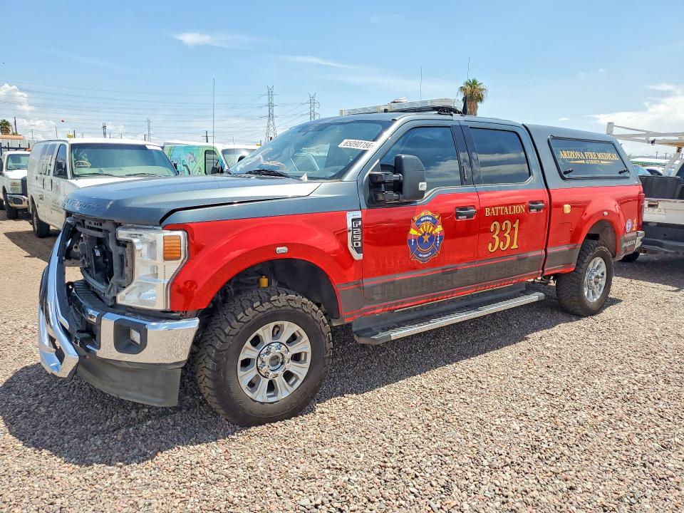 2020 Ford F250 VIN 1FT7W2B64LEC73489 — COPART salvage auction photo