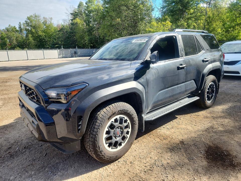 2025 Toyota 4runner VIN JTEVA5BR5S5005885 — COPART salvage auction photo