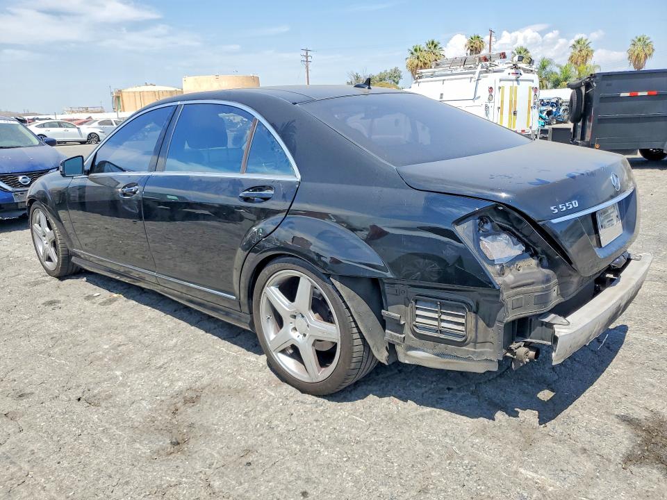 2011 Mercedes-benz S class VIN WDDNG7BB4BA373909 COPART salvage auction — FRONT END, CA - SALVAGE CERTIFICATE, sold $875 on 2026-08-20 (photo 2)