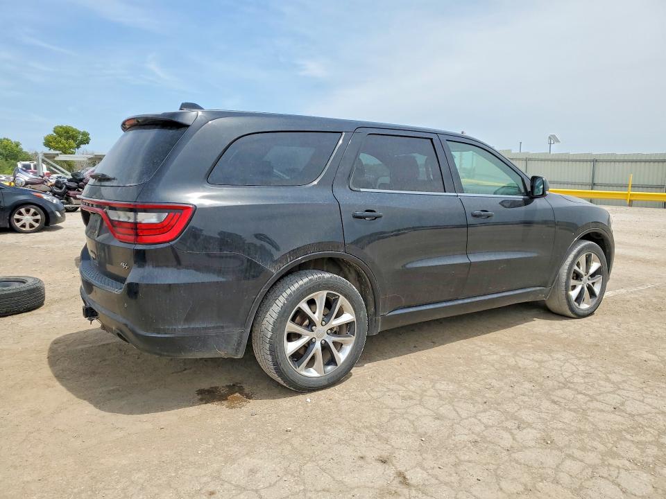 2014 Dodge Durango VIN 1C4SDJCT2EC563131 COPART salvage auction — SIDE, Ks - Cert Of Title-Salvage, sold $5,100 on 2026-08-31 (photo 3)