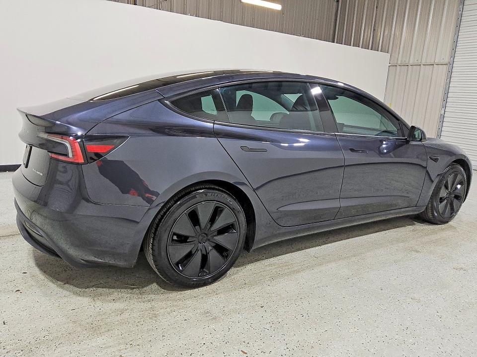 2024 Tesla Model 3 VIN 5YJ3E1EB9RF750459 COPART salvage auction — MINOR DENT/SCRATCHES, FL - CERTIFICATE OF TITLE, sold $18,800 on 2026-09-01 (photo 3)
