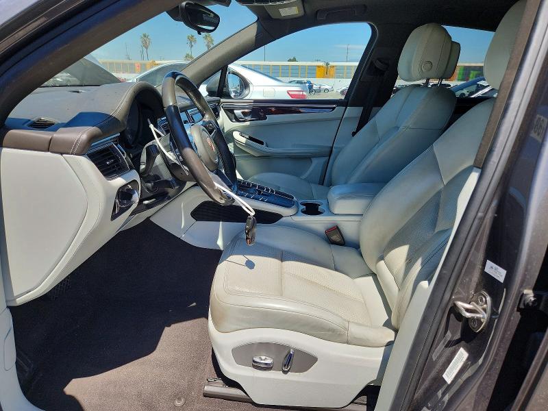 2018 Porsche Macan VIN WP1AB2A53JLB32771 COPART salvage auction — SIDE, CA - SALVAGE CERTIFICATE, sold $0 on 2026-09-12 (photo 7)