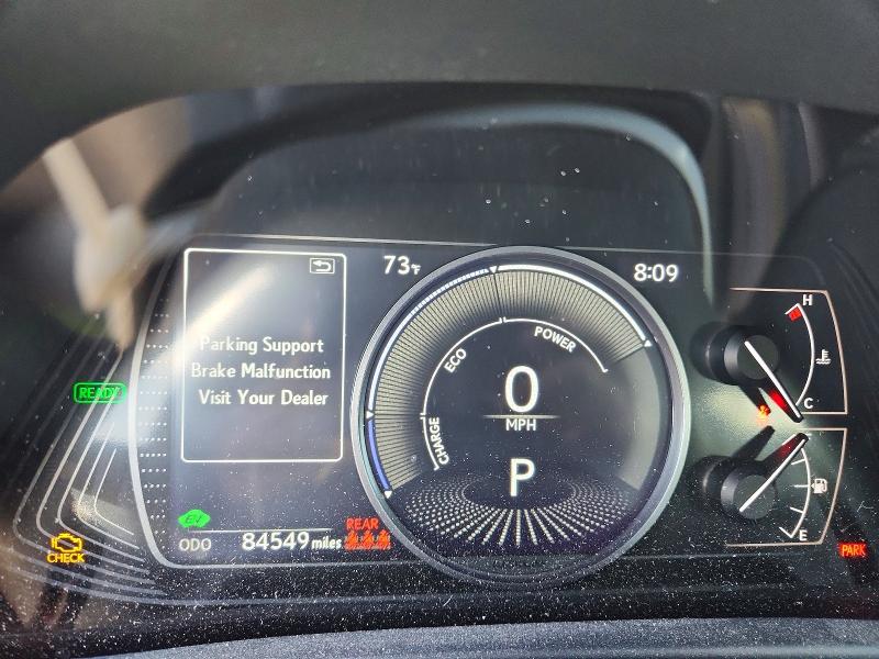 2021 Lexus Ux VIN JTHP9JBH8M2044933 COPART salvage auction — FRONT END, CO - PUBLIC - SALVAGE TITLE, sold $10,900 on 2026-09-08 (photo 9)