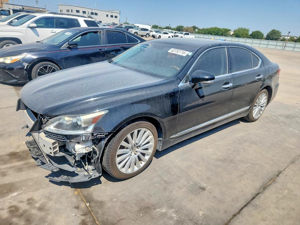 2013 Lexus Ls VIN JTHCL5EF6D5018511 COPART salvage auction — FRONT END, Tx - Certificate Of Title, sold $650 on 2026-09-03 (photo 1)