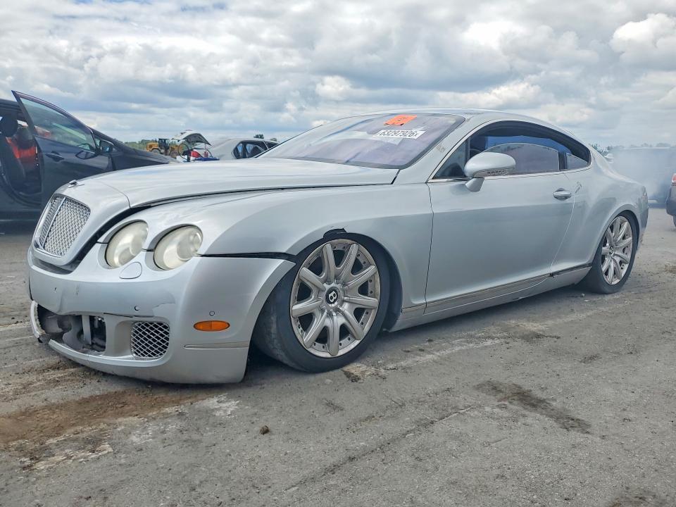 2005 Bentley Continental VIN SCBCR63W95C024120 COPART salvage auction — FRONT END, FL - CERTIFICATE OF TITLE, sold $9,200 on 2026-08-19 (photo 1)