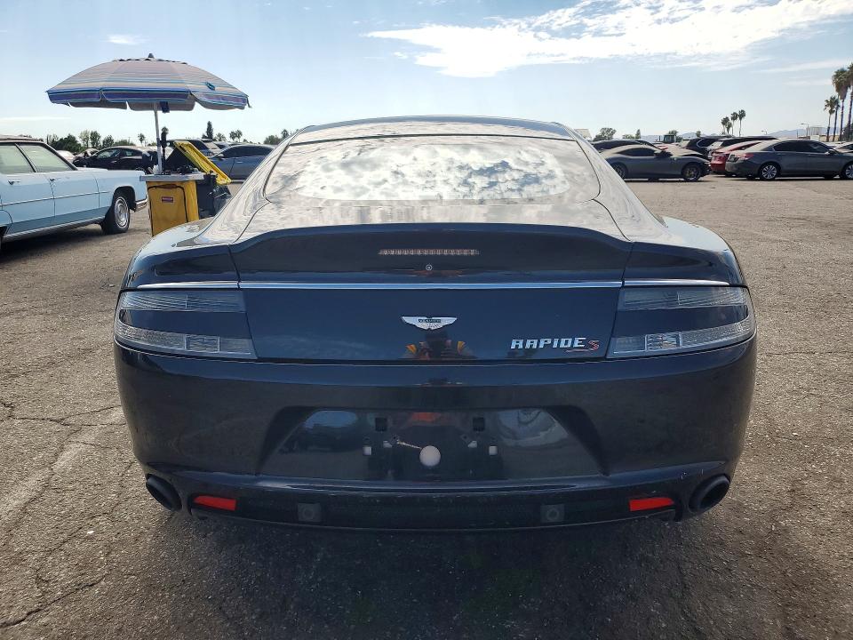 2017 Aston martin Rapide VIN SCFHMDFS9HGF05923 COPART salvage auction — FRONT END, In - Dis/Dlr/Exp Only Clean Title, sold $38,250 on 2026-09-11 (photo 6)