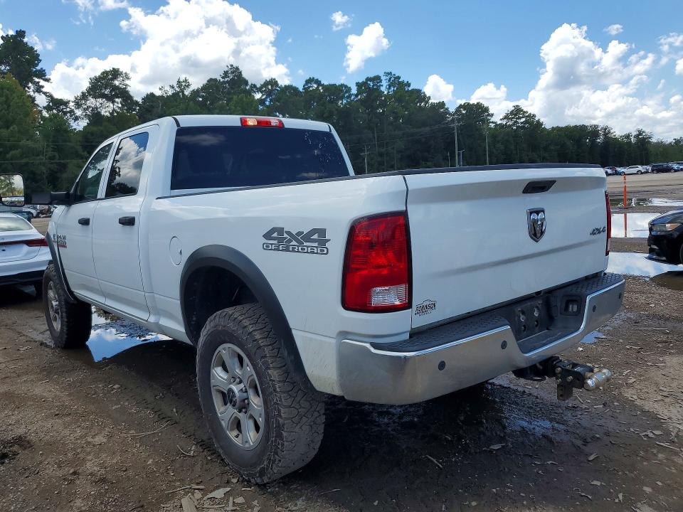 2018 Ram 2500 VIN 3C6UR5CL9JG417034 COPART salvage auction — FRONT END, La - Cert Of Title-Salvage, sold $13,600 on 2026-08-21 (photo 2)