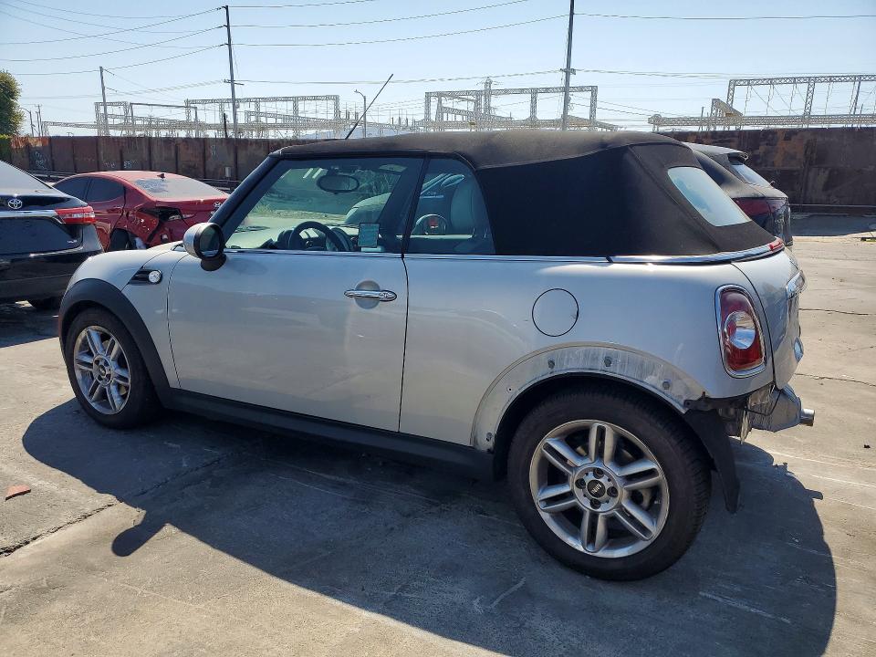 2012 Mini Cooper VIN WMWZN3C59CT134619 COPART salvage auction — REAR END, Salvage Title, sold $3,000 on 2026-08-21 (photo 2)