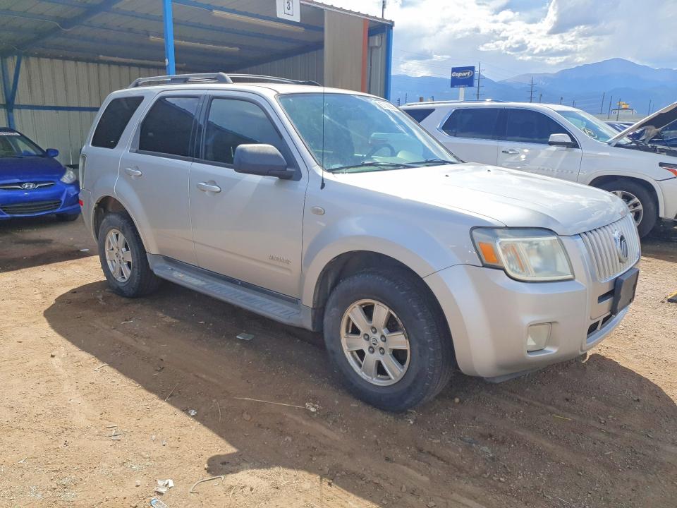 2008 Mercury Mariner VIN 4M2CU91118KJ53512 COPART salvage auction — MINOR DENT/SCRATCHES, NM - DIS/DLR/EXP ONLY CLEAN TITLE, sold $550 on 2026-09-02 (photo 4)