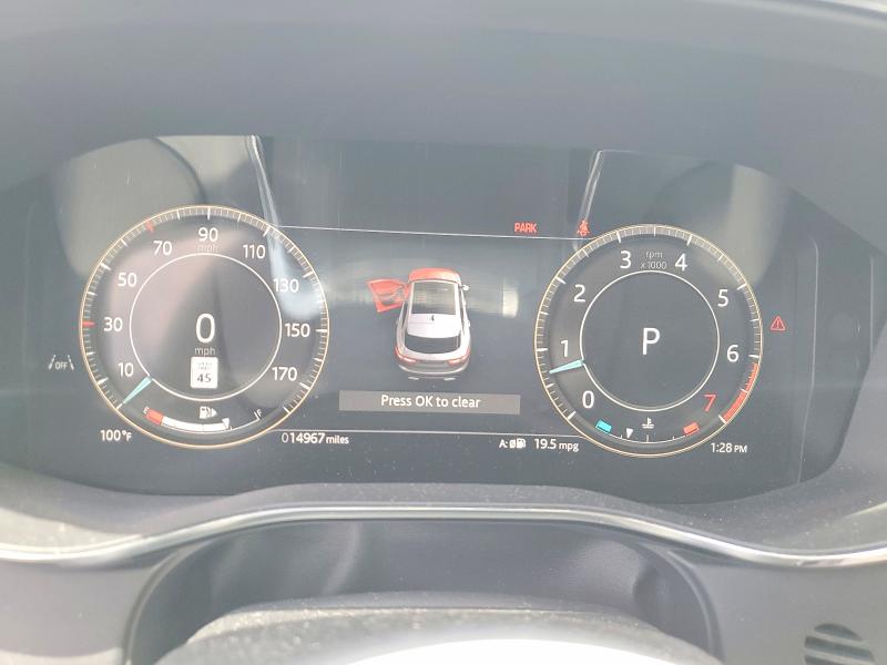 2025 Jaguar F-pace VIN SADCT2EXXSA743465 COPART salvage auction — FRONT END, Fl - Certificate Of Destruction, sold $18,200 on 2026-09-08 (photo 9)