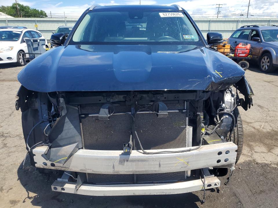 2022 Toyota Highlander VIN 5TDGZRBH9NS192437 COPART salvage auction — FRONT END, Salvage Title, sold $15,700 on 2026-08-21 (photo 5)