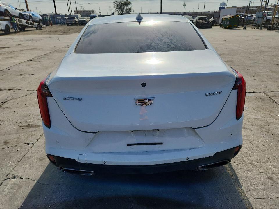 2023 Cadillac Ct4 VIN 1G6DJ5RK5P0123158 COPART salvage auction — FRONT END, Ca - Salvage Certificate, sold $7,400 on 2026-08-19 (photo 6)