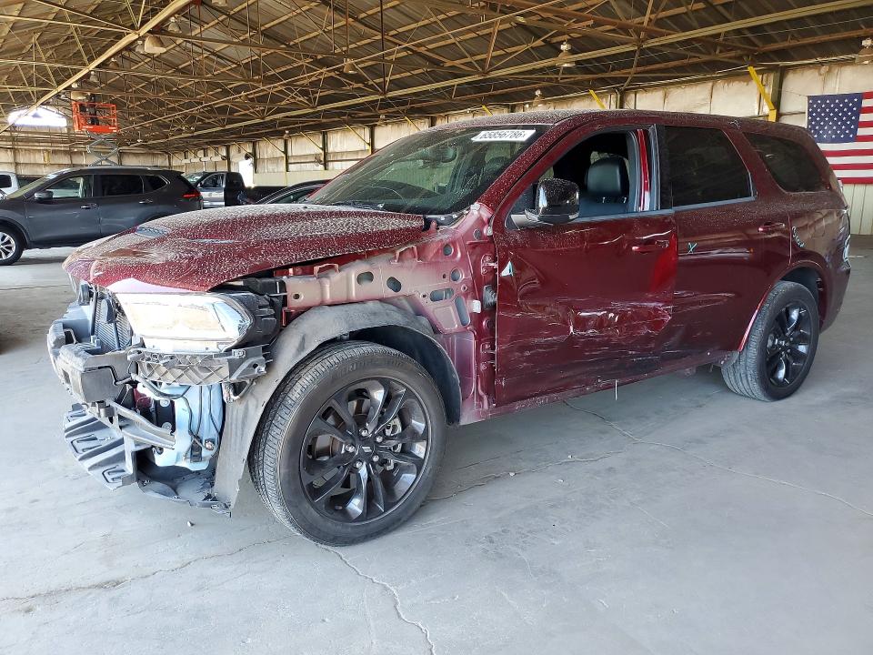 2021 Dodge Durango VIN 1C4SDHCT3MC846838 — COPART salvage auction photo