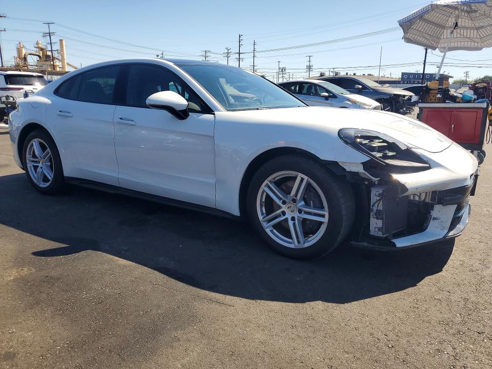 2024 Porsche Panamera VIN WP0AA2YA7RL003452 COPART salvage auction — FRONT END, Salvage Title, sold $40,750 on 2026-08-19 (photo 4)