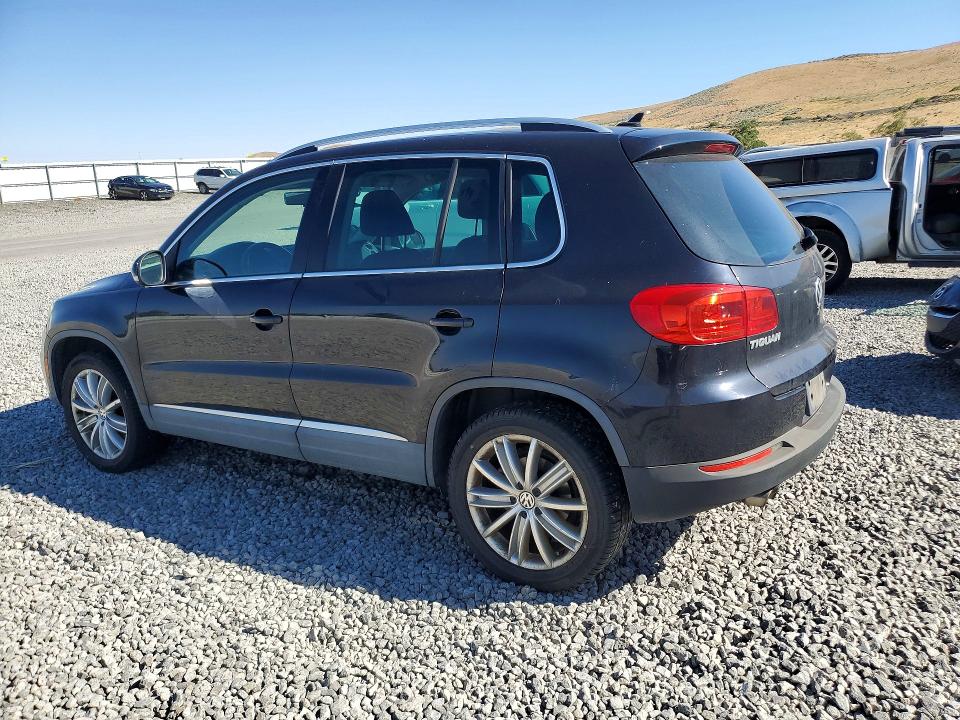 2012 Volkswagen Tiguan VIN WVGBV7AX4CW518544 COPART salvage auction — MECHANICAL, CA - CERTIFICATE OF TITLE, sold $650 on 2026-08-13 (photo 2)