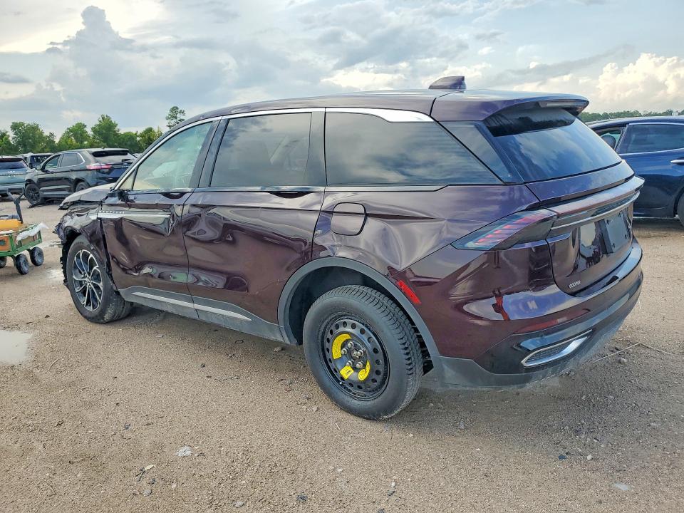 2025 Lincoln Nautilus VIN 5LMPJ8JA2SJ969855 COPART salvage auction — ROLLOVER, Ok - Cert Of Title-Salvage, sold $11,100 on 2026-09-11 (photo 2)